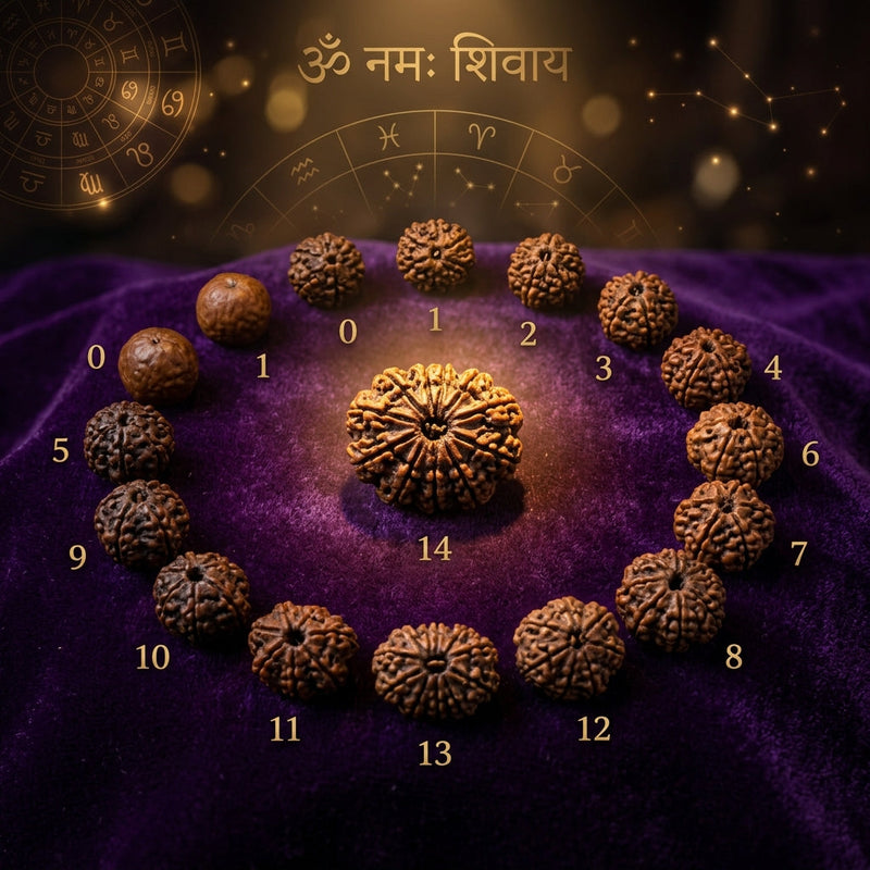 Rudraksha By Mukhi (0-14)
