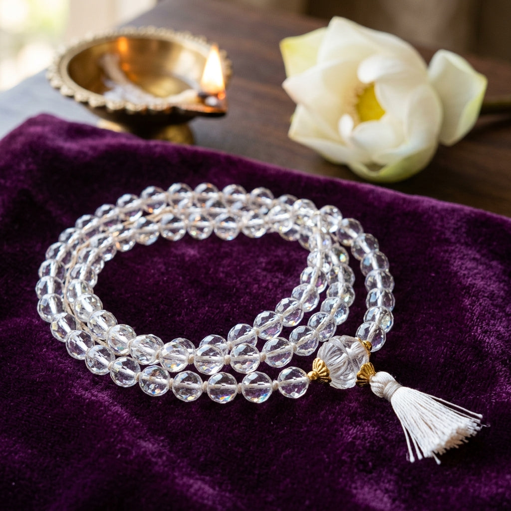 Sphatik Mala (Crystal)